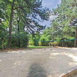 volleyball court  at KRC Alderwood Trails Apartments located 25 minutes from Downtown Atlanta